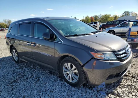 2015 Honda Odyssey Exl from USA, damaged, VIN 5FNRL5H69FB002764